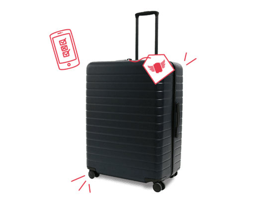 Sending your suitcase with LugLess