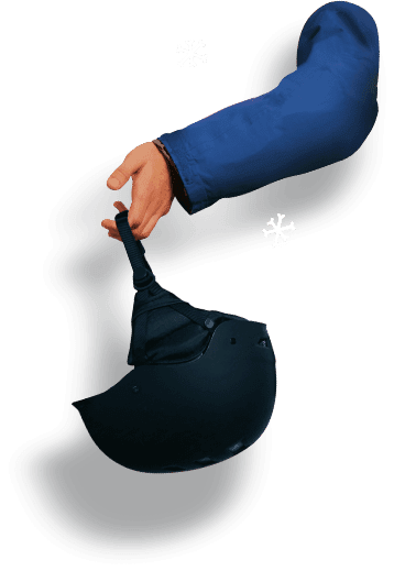 ski hero arm helmet
