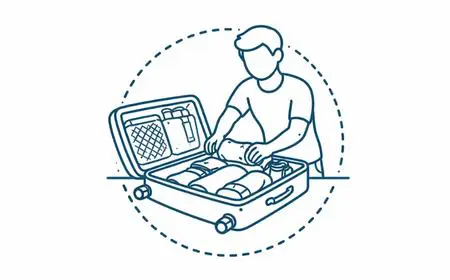 alaska air lines roll luggage